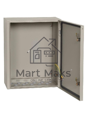 Корпус металлический IEK YKM40-01-54 ЩМП-1-0 У2 IP54 размеры 395х210х220 мм