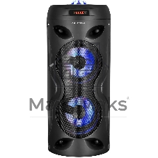 Акустическая система SUPRA SMB-330, 20Вт, с караоке, Bluetooth, FM, USB, черный