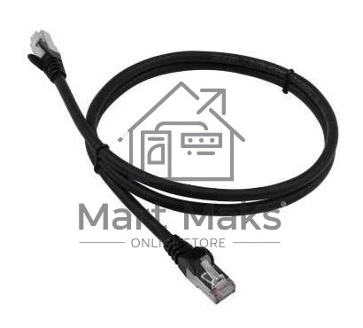 Патч-корд Lanmaster LAN-PC45/S6A-1.5-BK FTP вилка RJ-45-вилка RJ-45 кат.6А 1.5м черный LSZH (уп.:1шт)