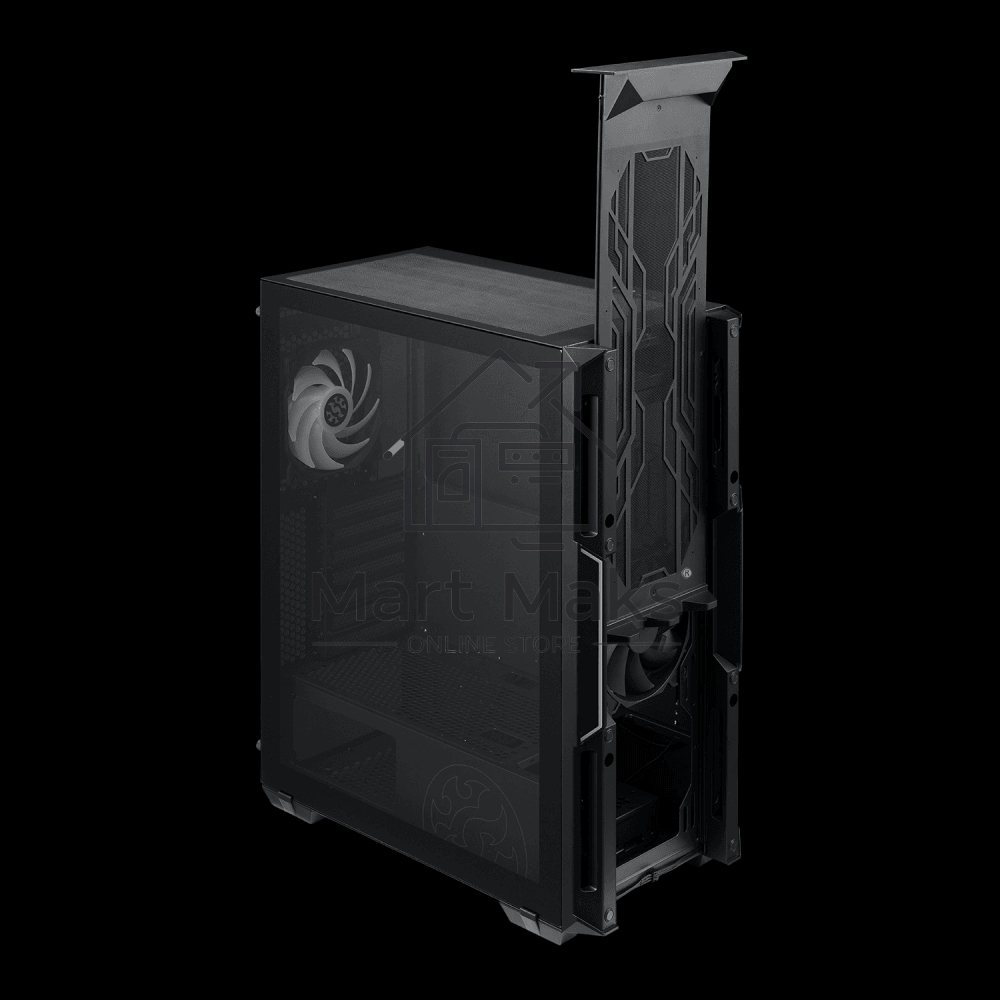 Компьютерный корпус ADATA XPG STARKER черный Mid-Tower, Micro-ATX, Mini-ITX, Standard-ATX, USB 3.2 Gen1 Type-A