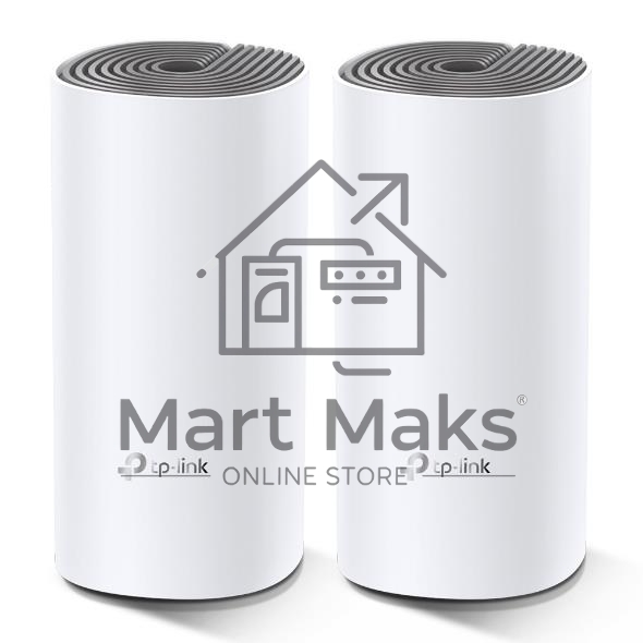 Роутер TP-LINK DECO E4(2-PACK) AC1200 Домашняя Mesh Wi-Fi система