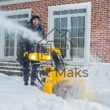 Бензиновая снегоуборочная машина Denzel SBM 610S PRO, 212cc, эл.старт, фара, обогрев