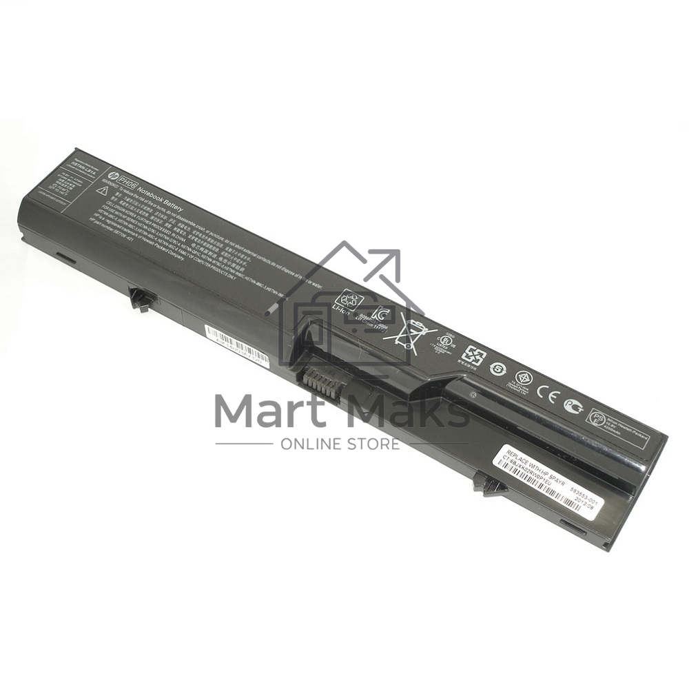 Аккумуляторная батарея для ноутбука HP Compaq 4320s (PH06) 47Wh черная
