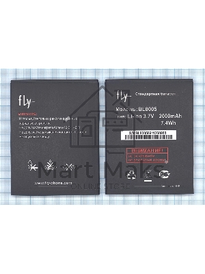 Аккумуляторная батарея BL8005 для Fly IQ4512/Evo Chic 4