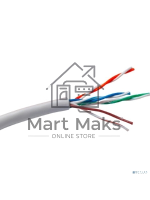 Кабель Exegate UTP 4 EX261518RUS пары кат.5e Exegate Special CCA, бухта 305м, серый, PVC