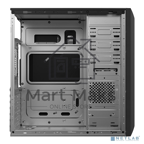 Компьютерный корпус c блоком питания Foxline  FL-815-FZ450R  ATX, 450W, 2xUSB2.0, powcord