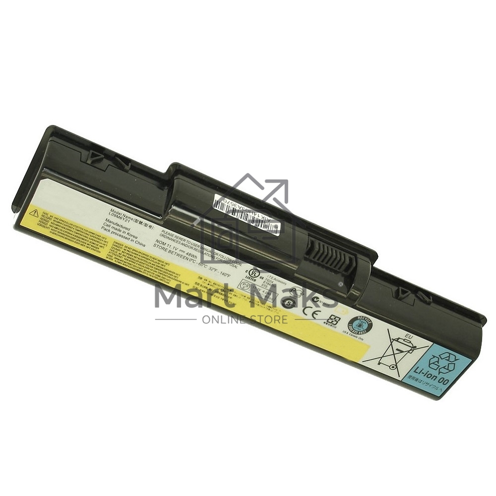 Аккумуляторная батарея для ноутбука Lenovo B450 (L09M6Y21) 11.1V 48Wh черный Orig