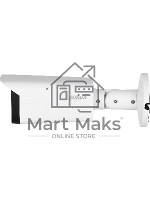 Уличная цилиндрическая IP-видеокамера с ИИ, 4Мп; 1/3 CMOS; моторизованный объектив 2.713.5мм; механический ИК-фильтр; WDR(120дБ); чувствительность 0.002лк@F1.5; сжатие: H.265+ H.265 H.264+ H.264 MJPEG; 3 потока до 4Мп@25к/с; видеоаналитика: SMD 4.0 (интел