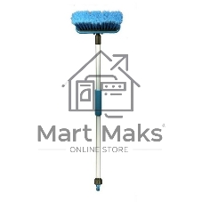 Щетка BLACK&BLUE ВВ601 для мытья алюминиевая проточная ручка, 69 см 39791