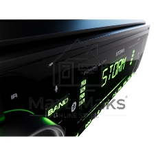 Автомагнитола AURA STORM-677DSP, 1 DIN, Bluetooth, USB Type-A, AUX, пульт ДУ