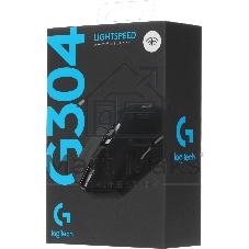 Мышь беспроводная Logitech G304 Lightspeed черный, 12000 dpi, радиоканал, USB, кнопки - 6