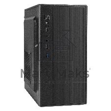 Компьютерный корпус Minitower ExeGate BAA-408U-AAA450 (mATX, БП AAA450 с вент. 8см, 2хUSB/1хUSB 3.0, HD Audio, черный)