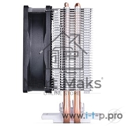 Кулер для процессора DEEPCOOL ICE EDGE MINI FS V2.0 синий, 80 мм, алюминий/медь, 2200 об/мин, 24.7 дБ, 3 pin, 100 Вт, 112 мм