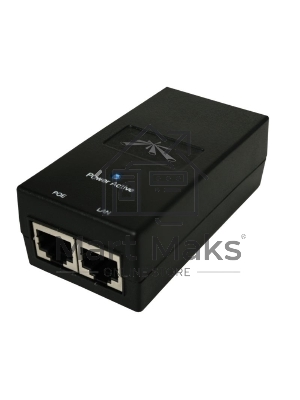 Сетевое оборудование UBIQUITI POE-15-12W(EU) блок питания с PoE, 220 VAC -> 15VDC, 0,8A - для абонентов