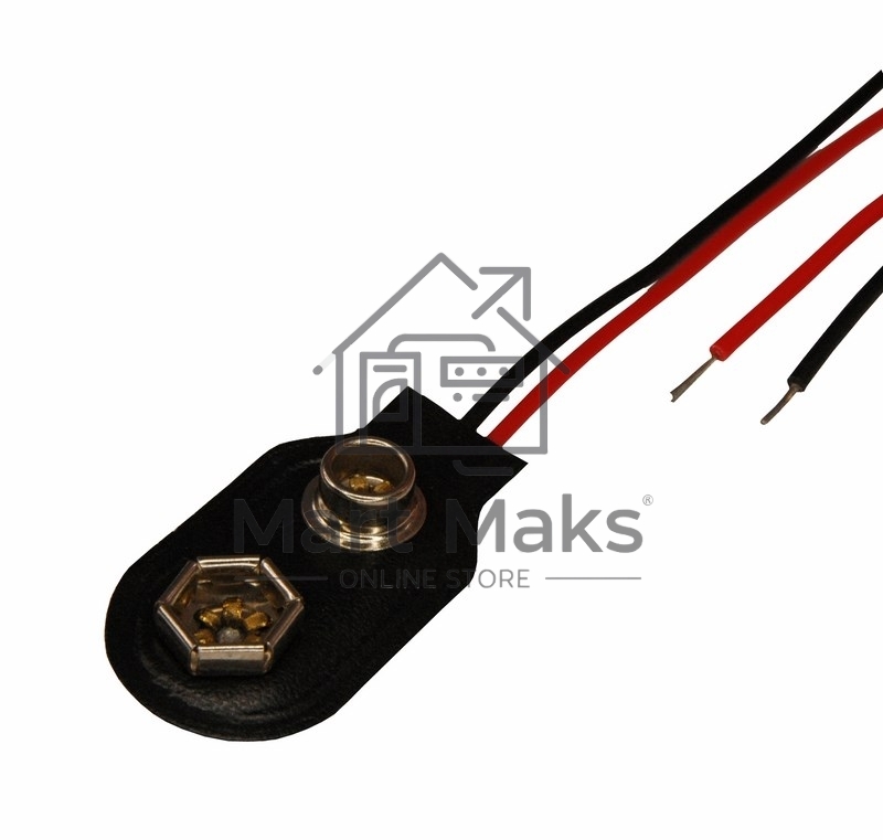 Клемма на «Крону» 9 V Rexant