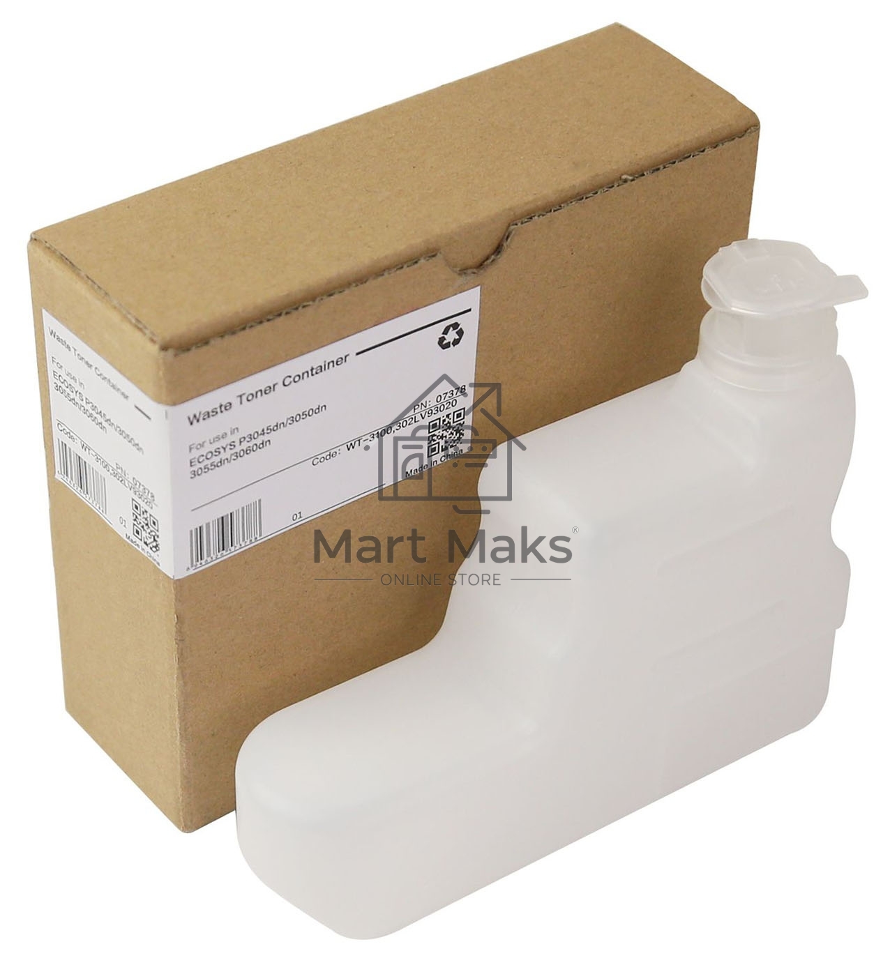 Бункер CET CET7378 для Kyocera Ecosys P3045dn/3050dn/3055dn/3060dn