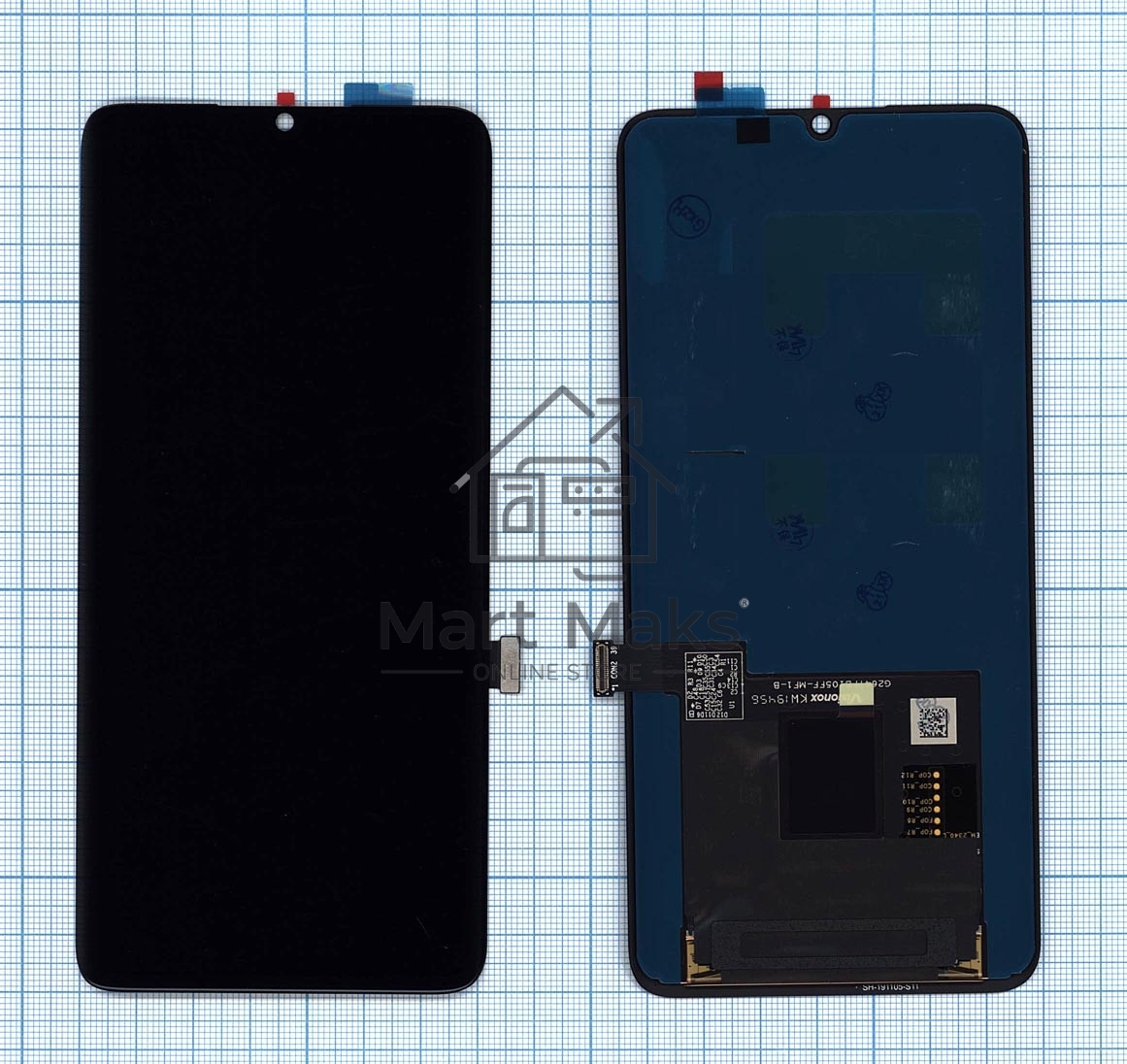 Дисплей для Xiaomi NOTE 10 / CC9 Pro OLED черный