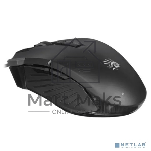 Мышь проводная A4Tech Bloody V9M черный, 4000 dpi, USB, кнопки - 9