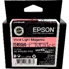 Картридж светло-пурпурный Epson T46S6 для SC-P700
