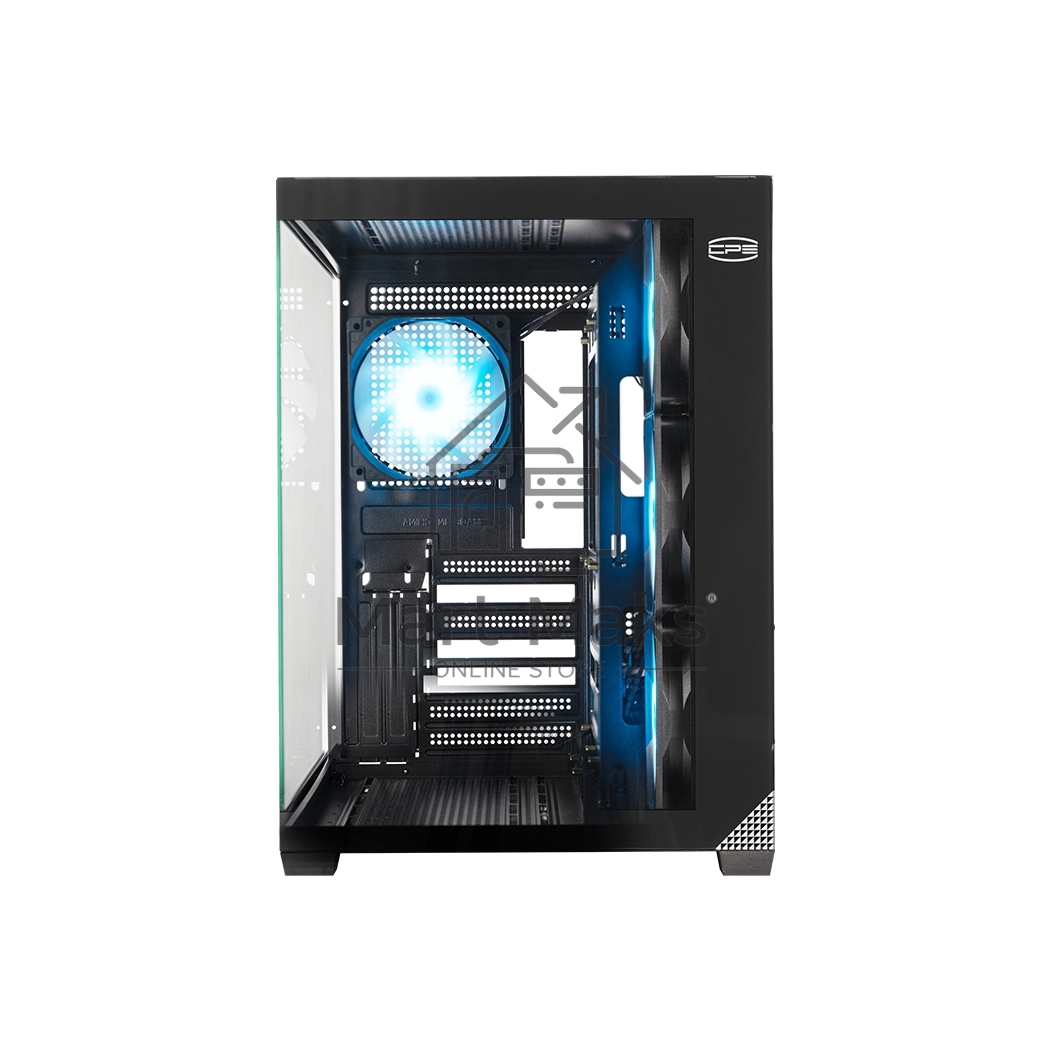 Корпус без блока питания PCCooler C3T700 ARGB BK, Midi-Tower, TG, 4x120mm ARGB, 1xUSB-A 3.0 + 1xUSB-A 2.0 + 1xUSB-C, ATX, mATX, mITX черный