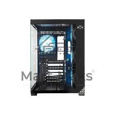 Компьютерный корпус без блока питания PCCooler C3T700 ARGB BK, Midi-Tower, TG, 4x120мм ARGB, 1xUSB-A 3.0 + 1xUSB-A 2.0 + 1xUSB-C, ATX, mATX, mITX черный