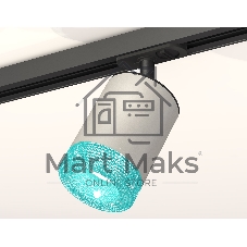 Светильник Ambrella light XT7423011 SGR/BL/SBK серый песок/голубой/черный песок MR16 GU5.3 (A2537, C7423, N7194)