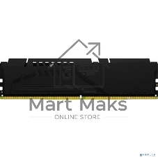 Оперативная память Kingston Fury Beast, DDR5, 32GB (1x32GB), 5600 MHz, CL40, с радиатором, чёрный