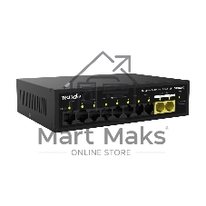 Коммутатор Tenda S110GPC, 8×100 Мбит/с PoE + 2×1 Гбит/с, неуправляемый
