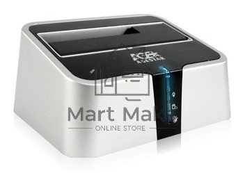 Док-станция для HDD AgeStar 3UBT2 SATA пластик серебристый 1