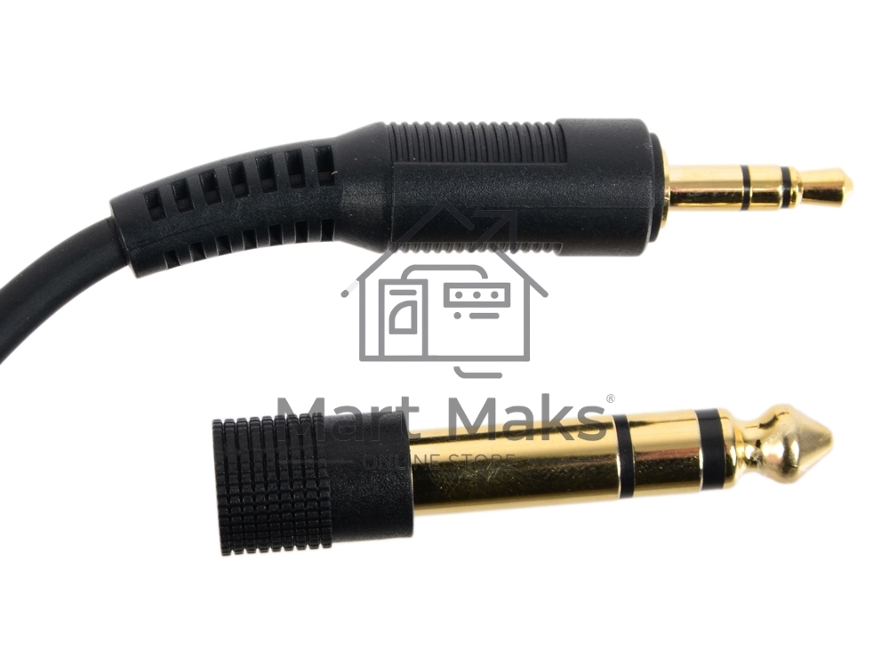 Наушники AUDIO-TECHNICA ATH-AVC500, дуговое крепление, част. диапазон: 10-25000Гц, макс. входн. мощность 1800мВт, чувствит. 106дБ/мВт, сопростивление 40Ом, диаметр мембраны 53мм, шнур 3м, штекер 3,5мм, в комплекте адаптер на 6,3мм
