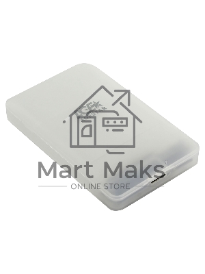 Внешний корпус для HDD/SSD AgeStar 3UBCP3 SATA пластик белый 2.5