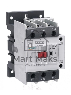 Контактор 65А 220В АС3 1НО+1НЗ КМ-103 DEKraft