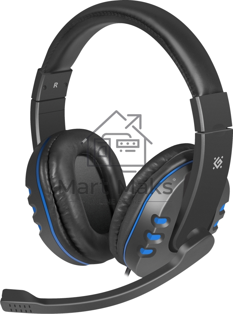 Гарнитура Defender GAMING WARHEAD G-160 BLACK/BLUE