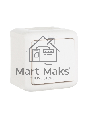 Переключатель одноклавишный IP44 (Белый) Legrand 782304