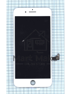 Дисплей для Apple iPhone 8 Plus в сборе с тачскрином (Foxconn) белый