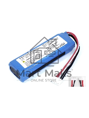 Аккумуляторная батарея для JBL Charge 3 (2016 года) GSP1029102A 6000mAh 3,7V (прямая полярность)