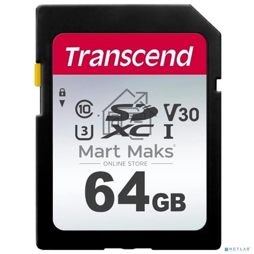 Флеш карта SD 64GB Transcend SDХC UHS-I U3