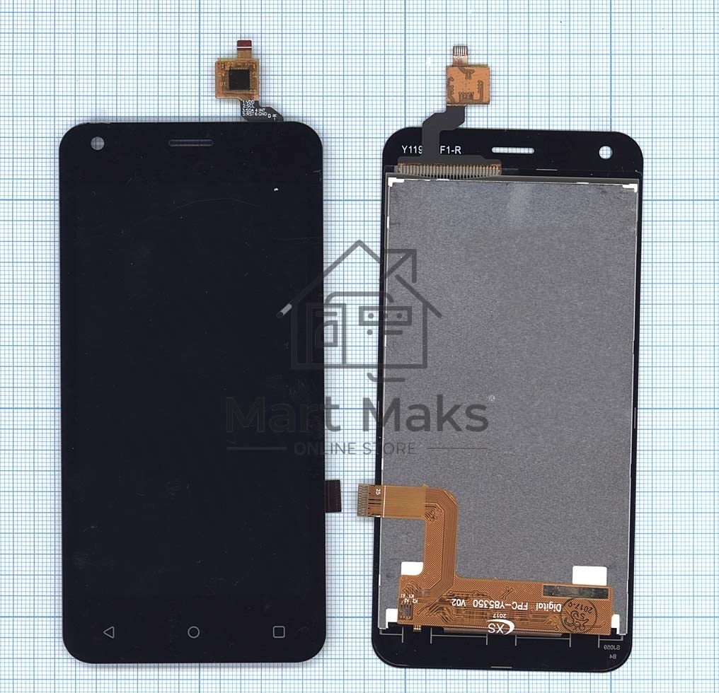 Дисплей для Fly FS455 Nimbus 11, черный