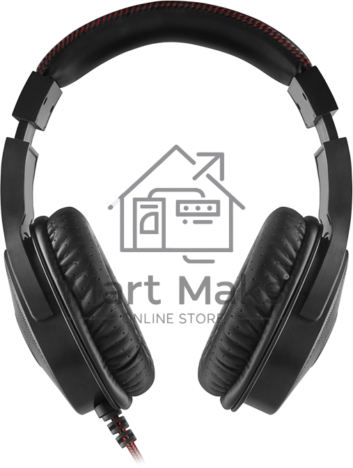Игровые наушники SVEN AP-U1001MV с микрофоном черные (USB, LED, mini jack O 3,5 мм (4 pin), 50 мм, RGB подсветка)
