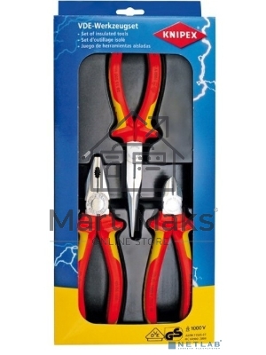 Набор отверток KNIPEX KN-002012V016 предметов 610гр.