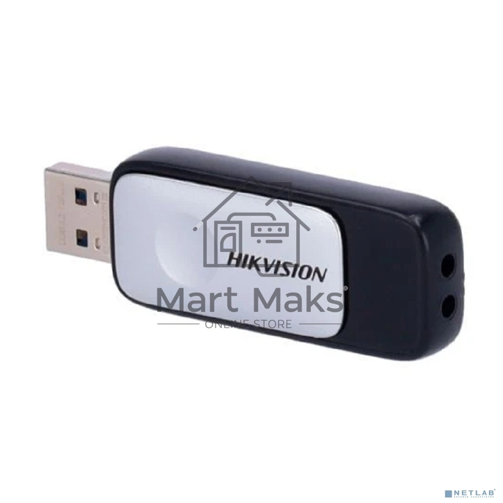 Флешка USB R/W Hikvision 64GB M210S HS-USB-M210S 64G U3 BLACK USB3.0 черный/белый