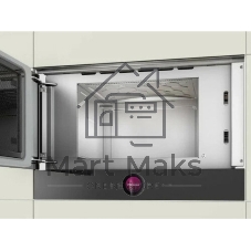 Встраиваемая микроволновая печь Bosch BEL7321B1 900Вт, 5 режимов, кварцевый гриль,инвертер, 21 л, черный, петли слева
