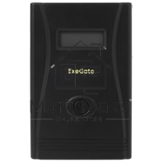 Источник бесперебойного питания ExeGate EP285531RUS SpecialPro Smart LLB-2200.LCD.AVR.EURO.RJ.USB 2200VA/1300W, LCD, AVR, 4 евророзетки, RJ45/11, USB, черный