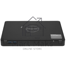 Сетевой RAID накопитель SMB QNAP TbS-464-8G NAS 4-bay M.2 NVMe, Intel Celeron N5105 4-core/4-thread 2.0-2.9 GHz, 8 Gb DDR4, 2 x 2.5 GbE, 2xUSB 3.2 Gen 1 port, 3xUSB 2.0 port, 2xHDMI Output