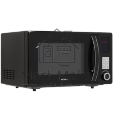 Микроволновая печь Hyundai HYM-D3010 черный, 23 л, 800 Вт, переключатели - кнопки, поворотный механизм