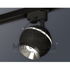 Светильник Ambrella light XT1102003 SBK/PSL черный песок/серебро полированное GU5.3 LED 3W 4200K (A2521, C1102, N7032)