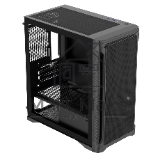 Корпус ПК без блока питания Case SAMA S31E Black, Midi-Tower, TG, no fans, 2xUSB 3.0 + 1xUSB 3.2 Type-C, mATX, mITX Black