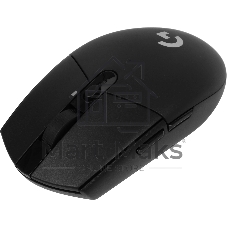 Мышь беспроводная Logitech G304 Lightspeed черный, 12000 dpi, радиоканал, USB, кнопки - 6