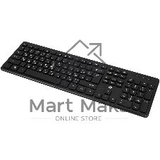 Клавиатура проводная Oklick K733, USB, черный
