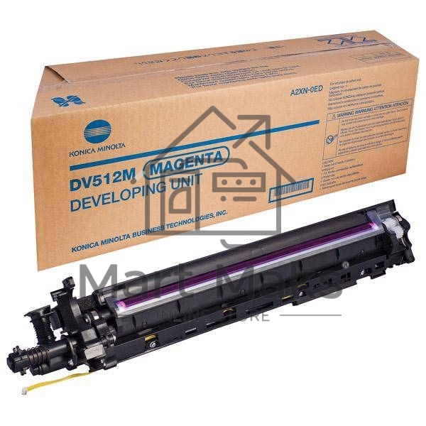 Блок проявки Konica-Minolta bizhub C224/284/364/454/554 красный DV-512M